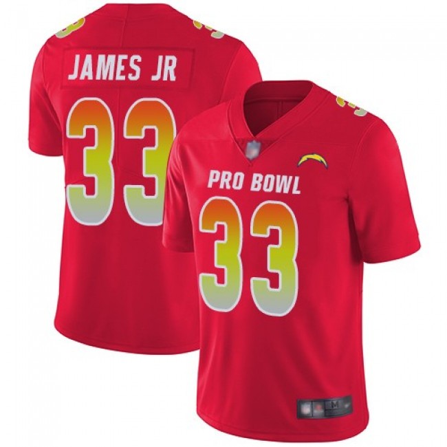 Nike Chargers #33 Derwin James Jr Red Men's Stitched NFL Limited AFC 2019 Pro Bowl Jersey