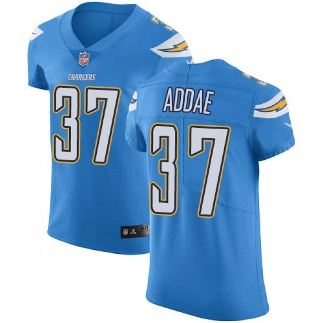 Nike Chargers #37 Jahleel Addae Electric Blue Alternate Men's Stitched NFL Vapor Untouchable Elite Jersey