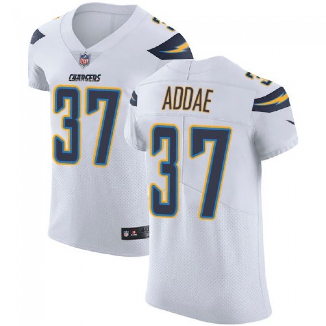 Nike Chargers #37 Jahleel Addae White Men's Stitched NFL Vapor Untouchable Elite Jersey