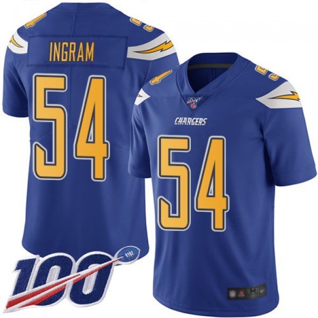 ميزان الجسم Nike Chargers #54 Melvin Ingram Electric Blue Men's Stitched NFL Limited Rush 100th Season Jersey اسعار الفرن الكهربائي