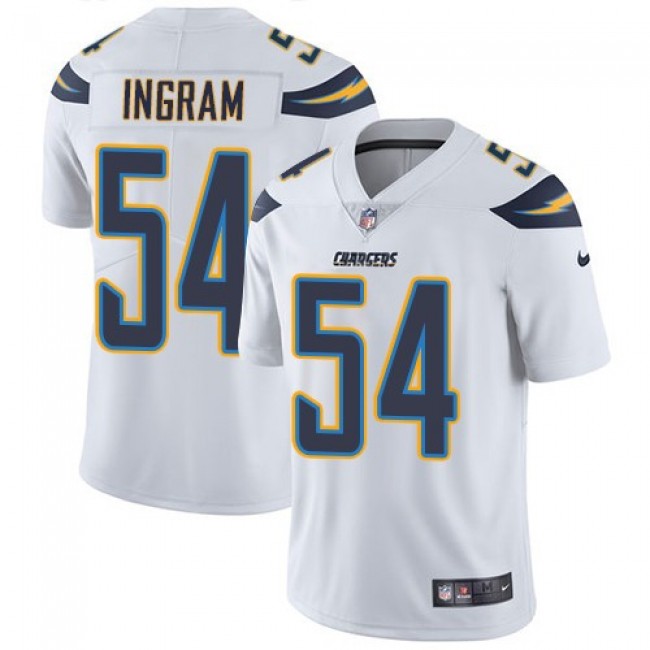 Los Angeles Chargers #54 Melvin Ingram White Youth Stitched NFL Vapor Untouchable Limited Jersey
