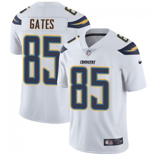 Los Angeles Chargers #85 Antonio Gates White Youth Stitched NFL Vapor Untouchable Limited Jersey