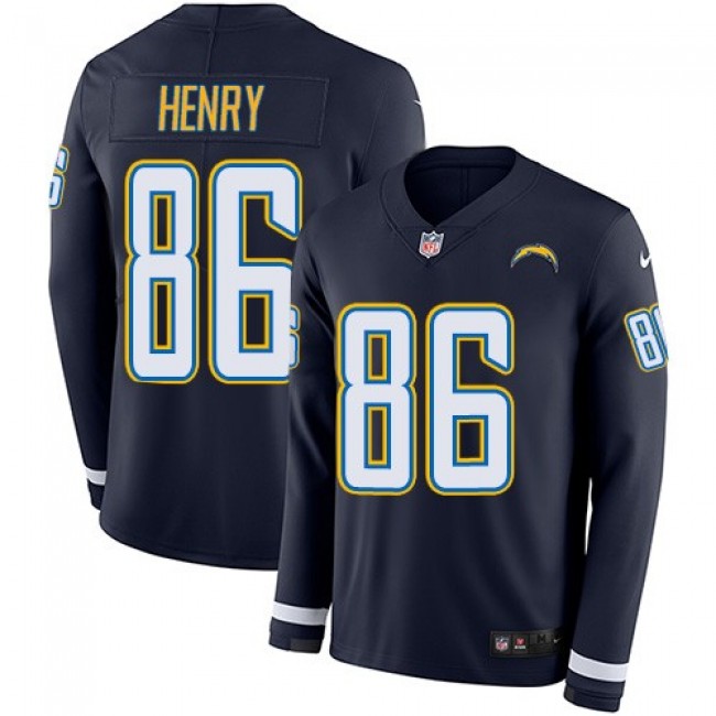 عطر بلو شانيل Nike Chargers #86 Hunter Henry Electric Blue Men's Stitched NFL Limited Rush Jersey صورة مية ريال