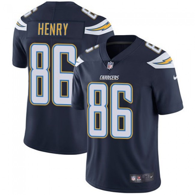 Nike Chargers #86 Hunter Henry Navy Blue Team Color Men's Stitched NFL Vapor Untouchable Limited Jersey