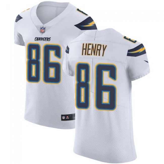 Nike Chargers #86 Hunter Henry White Men's Stitched NFL Vapor Untouchable Elite Jersey