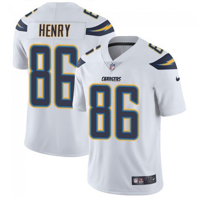 Los Angeles Chargers #86 Hunter Henry White Youth Stitched NFL Vapor Untouchable Limited Jersey