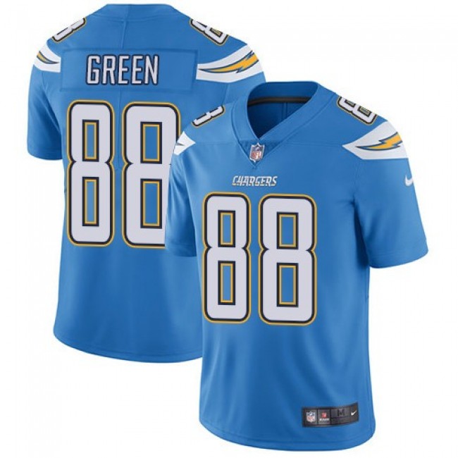 Nike Chargers #88 Virgil Green Electric Blue Alternate Men's Stitched NFL Vapor Untouchable Limited Jersey