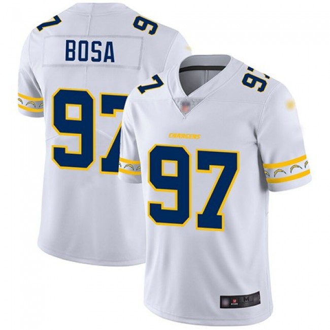 Nike Chargers #97 Joey Bosa White Men's Stitched NFL Limited Team Logo Fashion Jersey