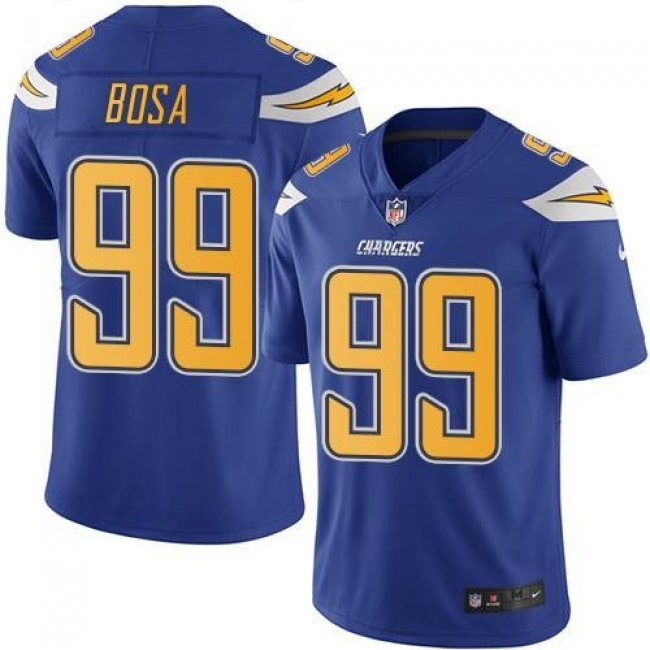 Los Angeles Chargers #99 Joey Bosa Electric Blue Youth Stitched NFL Limited Rush Jersey