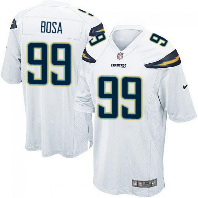 Los Angeles Chargers #99 Joey Bosa White Youth Stitched NFL Elite Jersey