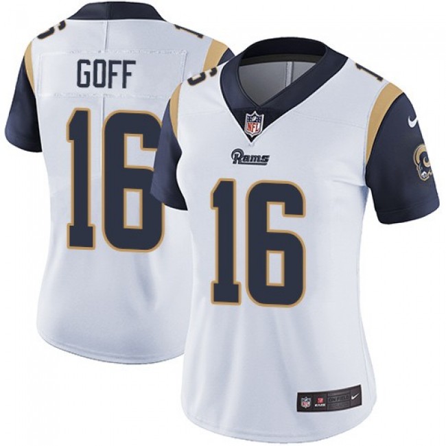 ستاند ورق NFL Jersey Shop-Women's Rams #16 Jared Goff White Stitched NFL ... ستاند ورق