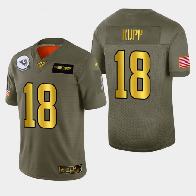 مطحنة قهوة ساكو The Collection NFL Jersey-Nike Rams #18 Cooper Kupp Men's Olive ... مطحنة قهوة ساكو