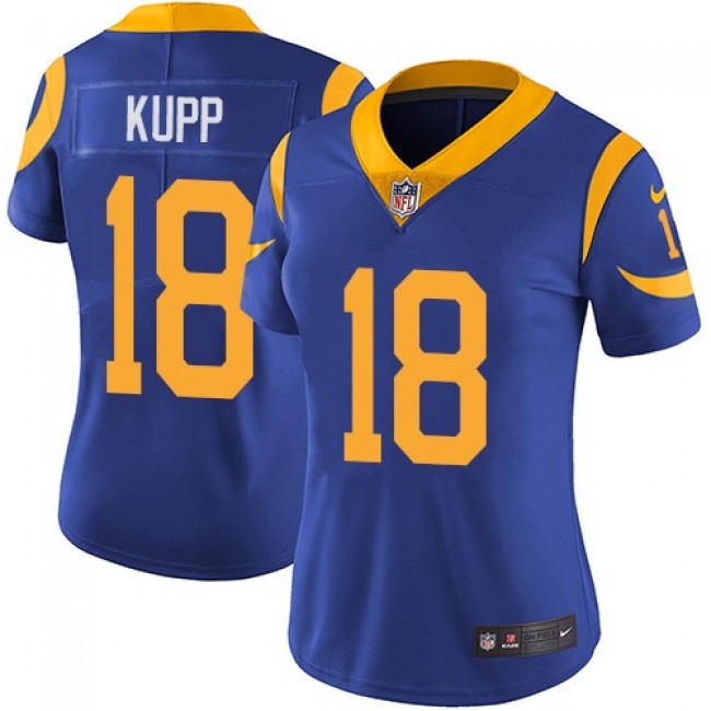 اولازين #18 Limited Cooper Kupp Camo Nike NFL Women's Jersey Los Angeles Rams Rush Realtree Super Bowl LIII Bound رسم شكل هندسي