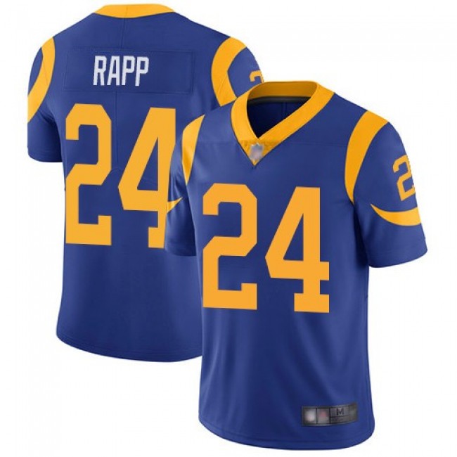 صور لهاري ستايلز Rams #24 Taylor Rapp Navy Blue Team Color Men's Stitched Football Limited Therma Long Sleeve Jersey دبل فضه
