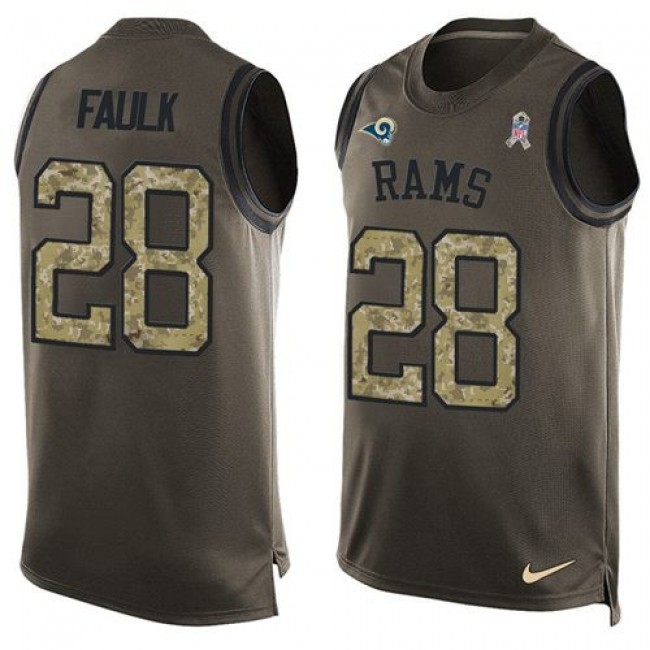 جمع هيل Colorful NFL Jersey-Nike Rams #28 Marshall Faulk Green Men's ... جمع هيل