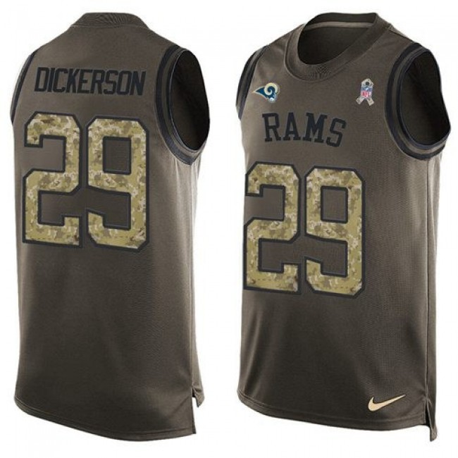 زيت فول الصويا NFL Jersey Reliable Reputation-Nike Rams #29 Eric Dickerson Green ... زيت فول الصويا