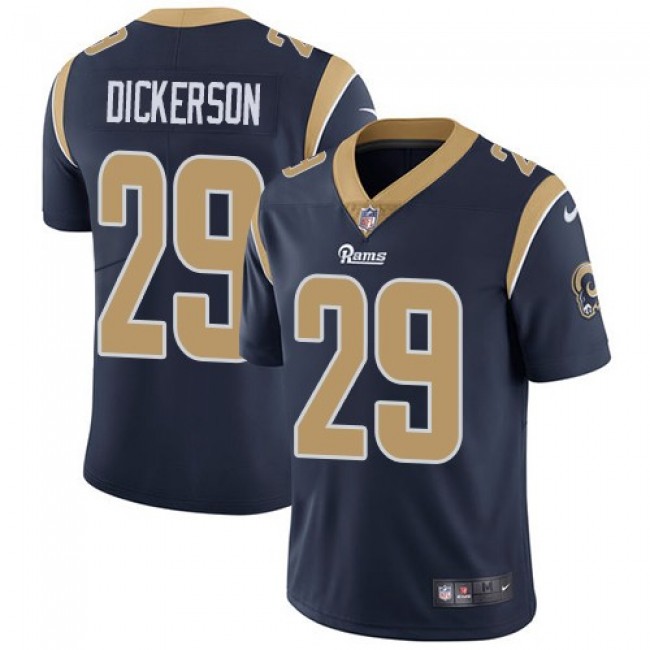 Los Angeles Rams #29 Eric Dickerson Navy Blue Team Color Youth Stitched NFL Vapor Untouchable Limited Jersey