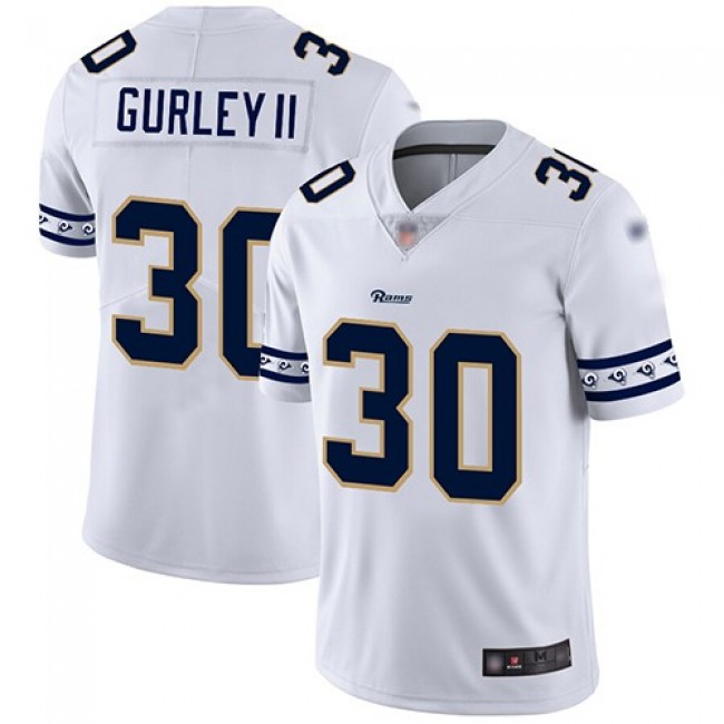 Nike Rams #30 Todd Gurley II White Men's Stitched NFL Limited Team Logo Fashion Jersey