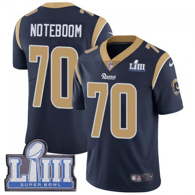 اخر جوال نزل NFL Jersey Great Models-Nike Rams #70 Joseph Noteboom Navy Blue ... اخر جوال نزل