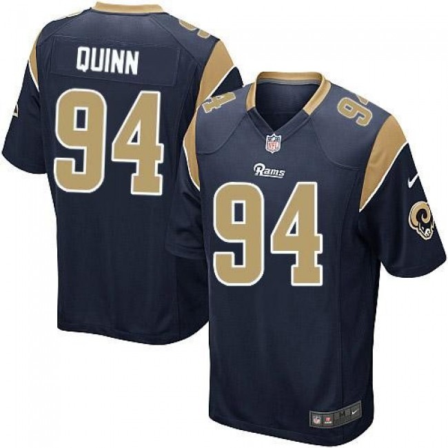 Los Angeles Rams #94 Robert Quinn Navy Blue Team Color Youth Stitched NFL Elite Jersey