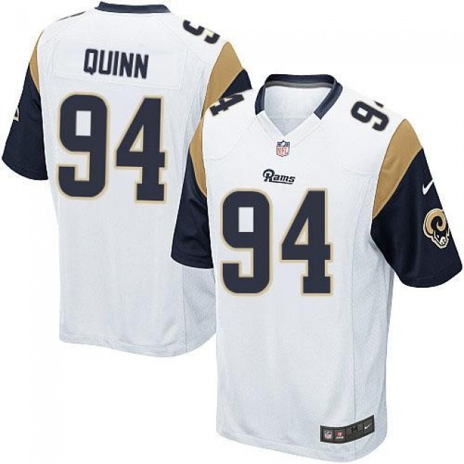 تارت لوتس Nike Los Angeles Rams #94 Robert Quinn White Men's Stitched NFL Vapor Untouchable Limited Jersey عشبة المورينجا