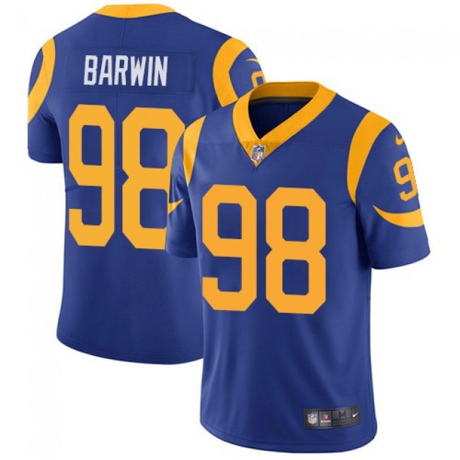 Los Angeles Rams #98 Connor Barwin Royal Blue Alternate Youth Stitched NFL Vapor Untouchable Limited Jersey