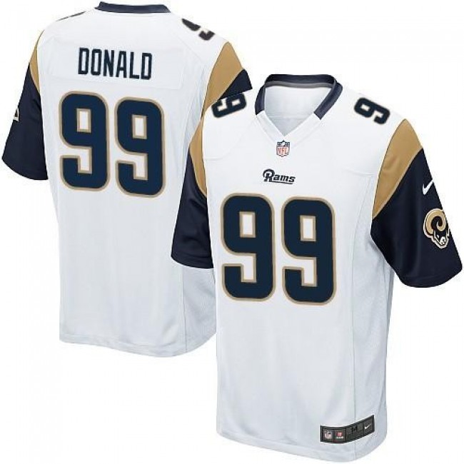Los Angeles Rams #99 Aaron Donald White Youth Stitched NFL Elite Jersey