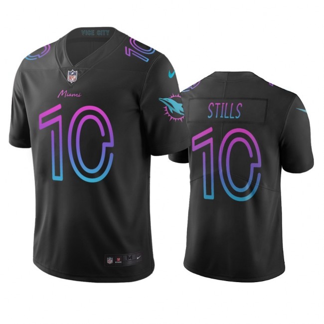 Miami Dolphins #10 Kenny Stills Black Vapor Limited City Edition NFL Jersey