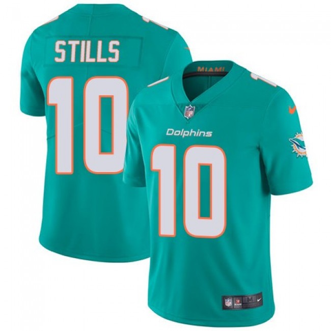 Nike Dolphins #10 Kenny Stills Aqua Green Team Color Men's Stitched NFL Vapor Untouchable Limited Jersey