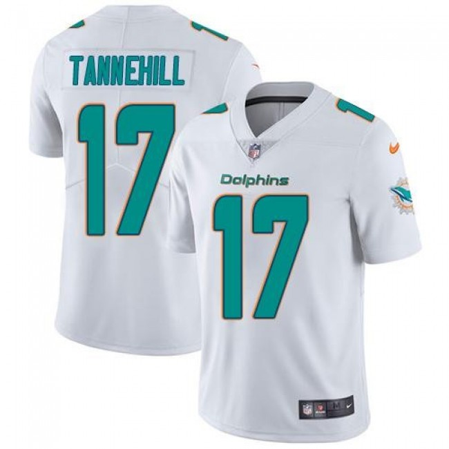 Miami Dolphins #17 Ryan Tannehill White Youth Stitched NFL Vapor Untouchable Limited Jersey