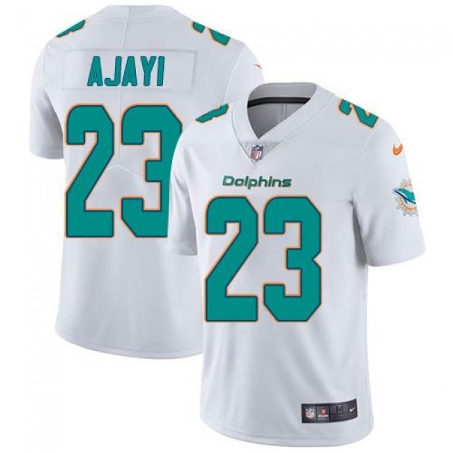 Miami Dolphins #23 Jay Ajayi White Youth Stitched NFL Vapor Untouchable Limited Jersey