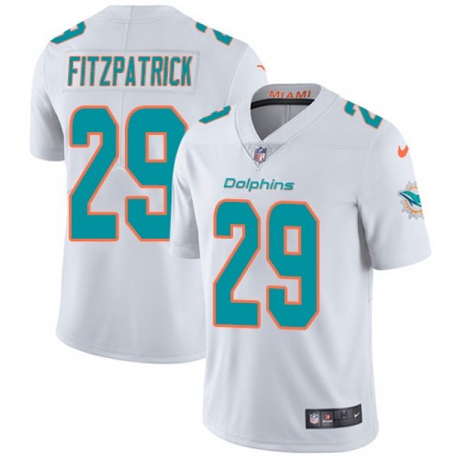 Nike Dolphins #29 Minkah Fitzpatrick White Men's Stitched NFL Vapor Untouchable Limited Jersey