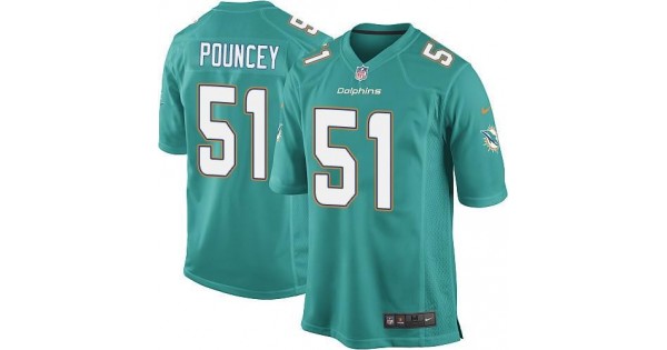 العريضة Nike Miami Dolphins #51 Mike Pouncey Aqua Green Team Color Men's Stitched NFL Vapor Untouchable Limited Jersey دباب اربع كفرات للبيع