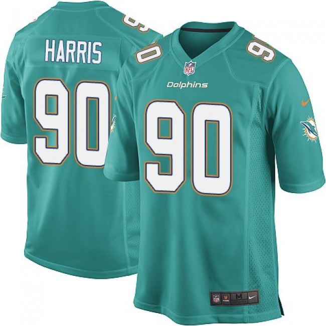 الغاز صعبة Youth Nike Dolphins #90 Charles Harris Aqua Green Team Color Stitched NFL Vapor Untouchable Limited Jersey توتر بالانجليزي