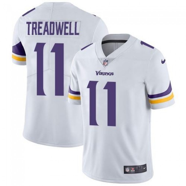 غطاء خداديات NFL Jersey Color-Minnesota Vikings #11 Laquon Treadwell White ... غطاء خداديات