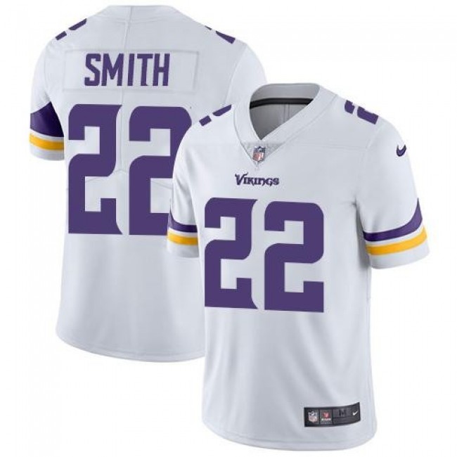 كوست NFL Jersey top sellers-Minnesota Vikings #22 Harrison Smith White ... كوست