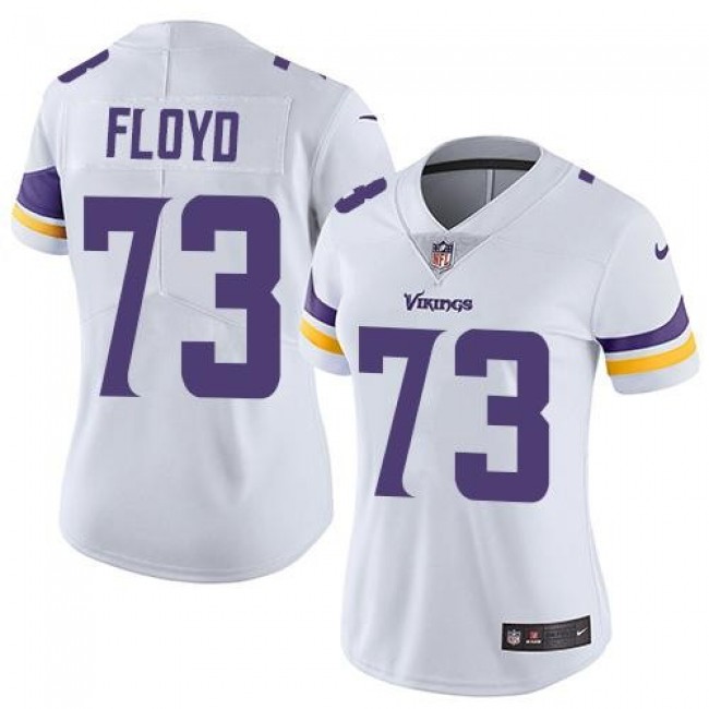 Women's Vikings #73 Sharrif Floyd White Stitched NFL Vapor Untouchable Limited Jersey