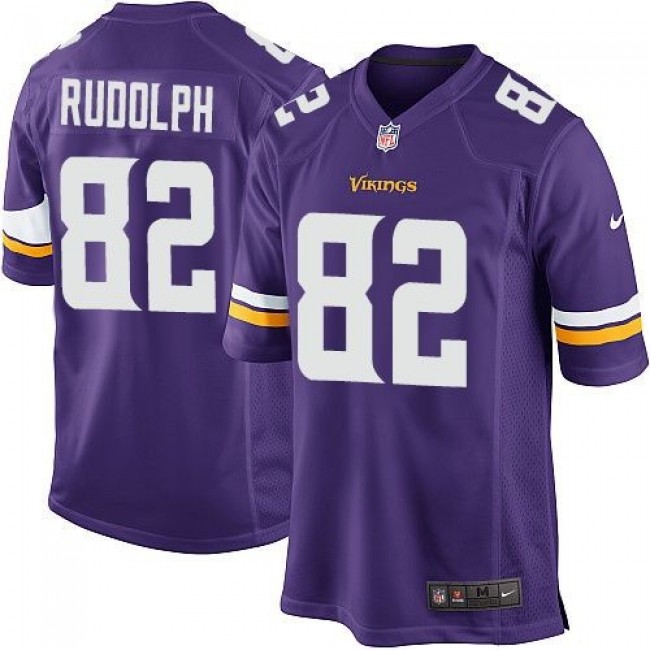 Minnesota Vikings #82 Kyle Rudolph Purple Team Color Youth Stitched NFL Elite Jersey