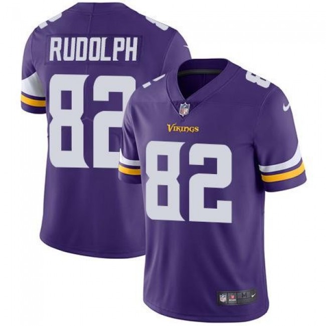 Minnesota Vikings #82 Kyle Rudolph Purple Team Color Youth Stitched NFL Vapor Untouchable Limited Jersey