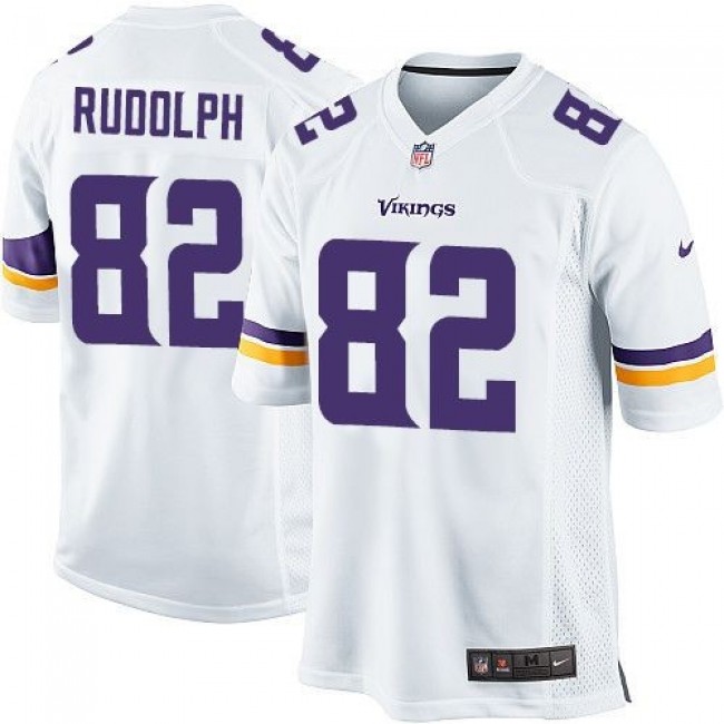 Minnesota Vikings #82 Kyle Rudolph White Youth Stitched NFL Elite Jersey