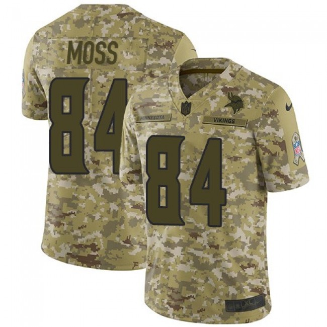 قيشاني NFL Jersey 84-Nike Vikings #84 Randy Moss Camo Men's Stitched NFL ... قيشاني