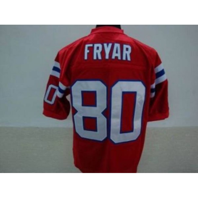 اربي NFL Jersey 50-Michell & Ness Patriots #80 Irving Fryar Red ... اربي