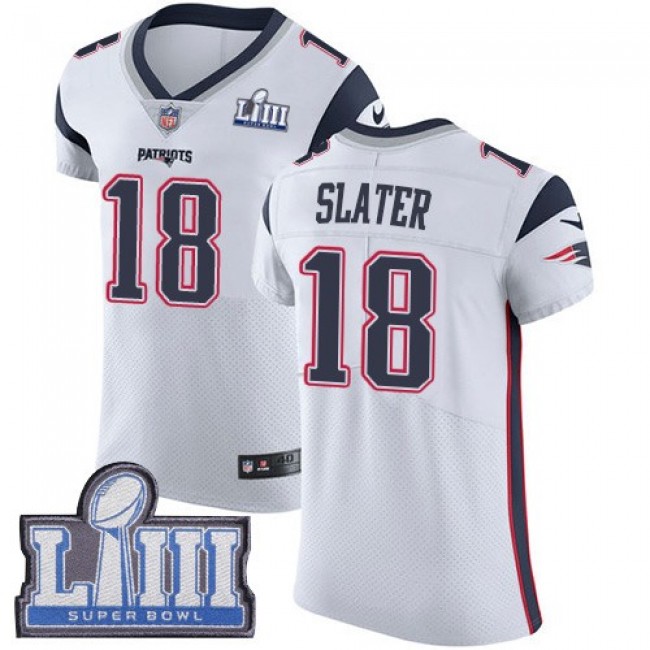 اشكال القطط Interiors NFL Jersey-Nike Patriots #18 Matt Slater White Super ... اشكال القطط
