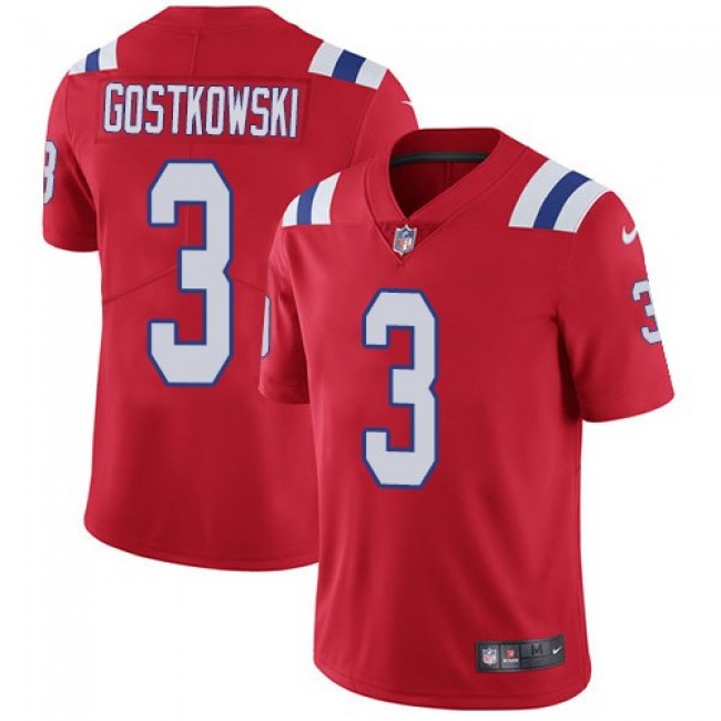 شد البشرة NFL Jersey Outlet On Sale-Nike Patriots #3 Stephen Gostkowski Red ... شد البشرة