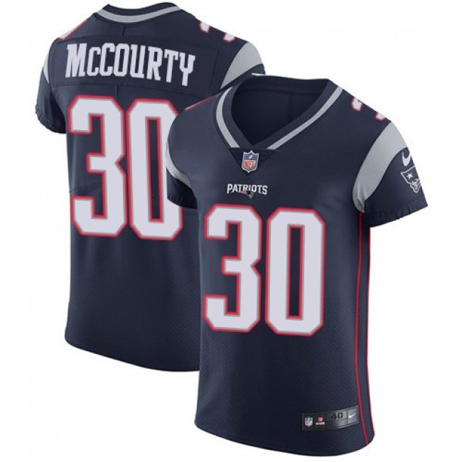 Nike Patriots #30 Jason McCourty Navy Blue Team Color Men's Stitched NFL Vapor Untouchable Elite Jersey