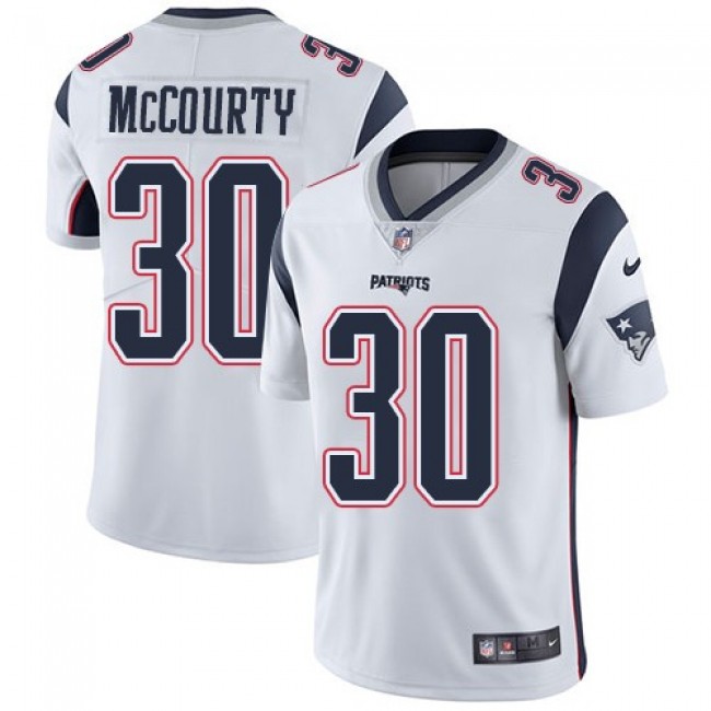 Nike Patriots #30 Jason McCourty White Men's Stitched NFL Vapor Untouchable Limited Jersey