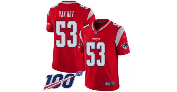 زجاج عطور فارغة New York NFL Jersey On Sale-Nike Patriots #53 Kyle Van Noy Red ... زجاج عطور فارغة