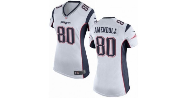 جهاز ليزر Women's Patriots #80 Danny Amendola White Stitched NFL New ... جهاز ليزر