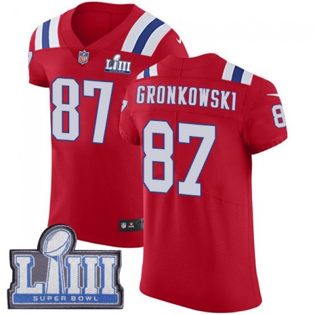 شكل علم الكويت NFL Jersey in dryer-Nike Patriots #87 Rob Gronkowski Red Alternate ... شكل علم الكويت