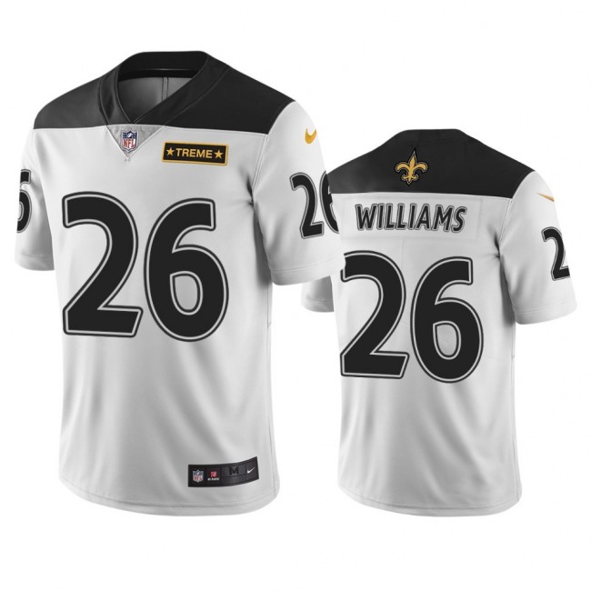 New Orleans Saints #26 P.J. Williams White Vapor Limited City Edition NFL Jersey